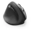 Bild von Hama Vertikale, ergonomische Linkshänder-Funkmaus "EMW-500L", 6 Tasten, Schwarz