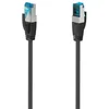 Bild von Hama Netzwerkkabel CAT 6a, 10 Gbits, geschirmt, RJ45 Stecker, 1,50 m Netzkabel, RJ-45 (Ethernet), (150 cm), Mit Knickschutzhülle