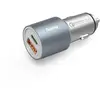 Bild von Hama Auto-Schnellladegerät, 1x USB-C PD, 1x USB-A QC, 38 W, Metall