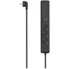 Bild von Hama Steckdosenleiste, 3-fach, USB-C/A 100W, PD, Schalter, 1,4 m, Schwarz/Grau