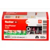 Bild von fischer Schrauben- und Dübel-Set Duopower Universaldübel ohne Schraube, (100 St)