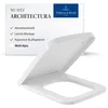 Bild von Villeroy & Boch WC-Sitz Architectura, mit Absenkautomatik, abnehmbar, aus bruchsicherem Duroplast