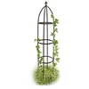 Bild von relaxdays Rankhilfe Obelisk Metall braun 190 cm