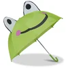 Bild von relaxdays Kinderwagenschirm Kinderregenschirm mit 3D Motiv, Frosch