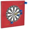 Bild von relaxdays Dart-Wandschutz Dartscheibe Schutzring "R6" (4 St), Bordeaux