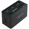 Bild von LogiLink Speicherkartenleser, USB 3.0 Hub mit All-in-One Card Reader bis 5 Gbit/s Multikartenleser