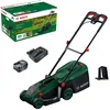 Bild von Bosch Home & Garden Akkurasenmäher ROTAK18V-34, 34 cm Schnittbreite, (inkl. Akku und Ladegerät), Kraftvoller 3-in-1-Mäher für kleine bis mittelgroße Rasenflächen