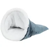 Bild von TRIXIE Tierhöhle Kuschelsack Paul - blau/weiß - ø 40 × 60 cm