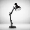 Bild von B.K.Licht Schreibtischlampe Draco, ohne Leuchtmittel, Tischlampe, schwarz, Metall, Retro, Schreibtisch, dreh- u. schwenkbar