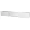 Bild von en.casa Lowboard, »Paltamo« Fernsehschrank 180x31x29,5cm Weiß