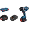 Bild von Bosch Professional Akku-Drehschlagschrauber GDS 18V-1000 Professional, 1750 U/min, 1000 Nm, (Set), mit L-BOXX, 2x18V/5,5 Ah Akku und Ladegerät