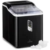 Bild von Klarstein Eiswürfelmaschine Albaron Eismaschine 12 kg/24h 1,5L Bullet-Eis 2 Größen 9/7,5 Min. LCD, Ice Maker Eiswürfelbereiter Bullet-Eis für 9 Würfel pro Zyklus