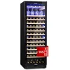 Bild von Klarstein Weinkühlschrank Vinovilla Grande 165 Built-In Uno 433L 165 Flaschen 5-20°C 44 dB Onyx, für 165 Standardflaschen á 0,75l,Wein Flaschenkühlschrank Weintemperierschrank Weinschrank Kühlschrank