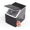 Bild von Klarstein Eiswürfelmaschine Clearcube Eiswürfelbereiter, Edelstahl für Zuhause 13kg/Tag LED Display 2,2 L Eiswürfelbereiter
