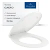 Bild von Villeroy & Boch WC-Sitz O.novo, Toilettendeckel mit Absenkautomatik, aus Duroplast, oval, Weiß Alpin
