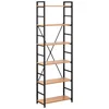 Bild von Fromm&Starck Bücherregal Standregal Regal 60 x 28 x 182.5 cm Metall 6 Ebenen 150 kg, verschiedene Größen