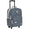 Bild von LÄSSIG Kinderkoffer Happy Prints, Trolley, Midnight Blue, 2 Rollen