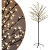 Bild von Spetebo LED-Dekofigur Kirschblüten Baum für Außen mit 180 LED Blüten (Anzahl, 1 St., Set), mit biegsamen Ästen