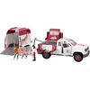 Bild von Schleich® Spielzeug-Auto HORSE CLUB, Mobile Tierärztin mit Anhänger (42704), Made in Europe