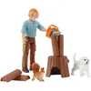 Bild von Schleich® Spielfigur POCKET SET, Förster (81475), (12-tlg)