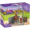 Bild von Schleich® Spielwelt HORSE CLUB, Sofia's Pferdewaschplatz (42792), (26-tlg)