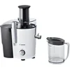 Bild von BOSCH Entsafter VitaJuice 2 MES25A0, XL-Einfüllschacht, Edelstahl-Microfilter-Sieb, 700 W, Ausgießer mit DripStop, spülmaschinengeeignet, weiß / grau