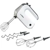 Bild von BOSCH Handmixer Styline MFQ4835DE, 2x Rührbesen, Knethaken Edelst., 5 Stufen, weiß, 575 W, Turbotaste, ergon. Soft-Touch-Griff, Made in Europe