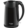 Bild von BOSCH Wasserkocher DesignLine TWK3P423, Ausgießen ohne Spritzer, Tassenanzeige, 1,7 l, 2400 W, Überhitzungsschutz, Schwarz