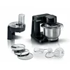 Bild von BOSCH Küchenmaschine MUMS2EB01 MUM Serie 2, 700 W, 3,8 l Schüssel, Durchlaufschnitzler, 3 Reibescheiben, Patisserieset Edelstahl