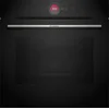 Bild von BOSCH Backofen Serie 8 HBG7341B1, mit Teleskopauszug nachrüstbar, Air Fry für knusprige Lebensmittel & Reinigungsunterstützung