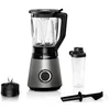 Bild von BOSCH Standmixer VitaPower Serie 4 MMB6174SN, 1,5l Mixer, 0,6l ToGo, 30.000 U/Min, grau, 1200 W, Stopfer, 4 Edelstahl Klingen, Kabelstaufach, Made in Europe