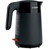 Bild von BOSCH Wasserkocher MyMoment TWK2M163, Abschaltautomatik, Überhitzungschutz, Tassenanzeige, 1,7 l, 2400 W, Stiftung Warentest Testsieger (2,2) Ausgabe 03/2025, schwarz matt
