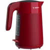 Bild von BOSCH Wasserkocher MyMoment TWK2M164, Abschaltautomatik, Überhitzungschutz, Tassenanzeige, 1,7 l, 2400 W, Stiftung Warentest Testsieger (2,2) Ausgabe 03/2025, rot matt