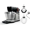 Bild von BOSCH Küchenmaschine MUMS8ZS00, Serie 8, 9 Automatikprogramme, integrierte Waage, Timer, 6l Schüssel, 1800 W, 6 l Schüssel, Edelstahlschüssel, 3 Rührwerkzeuge spülmaschinenfest, 7 Stufen, 1800 W