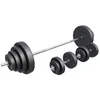 Bild von GORILLA SPORTS Langhantel Langhantelset Kunststoff 60 kg - 130 kg
