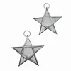 Bild von Mirabeau Weihnachtsfigur Windlicht 2er Set Kian klar/silber (2er Set, 2er Set), none