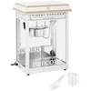 Bild von Royal Catering Popcornmaschine 5 kg/h Popcornmaker 1500 W weiß / golden Popcornautomat Beleuchtung
