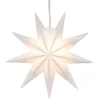 Bild von DecoTrend LED Stern Sterntaler LED-Stern, 1 warmweiße LED, mit Batteriebox, weiß