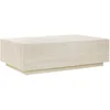 Bild von SalesFever Couchtisch Almeria Beistelltisch: Stilvoller Tisch 120/75 cm, Stilvoller, rechteckiger Tisch in edler Marmoroptik, 120x75cm