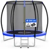Bild von monzana Gartentrampolin, Ø 244 cm, (3 tlg), Ø 244 cm TÜV Rheinland GS Zertifiziert Komplettset