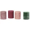 Bild von Mirabeau Stumpenkerze Kerze 4er Set Virrans bunt (4er Set, 4er Set), none