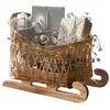 Bild von Mirabeau Weihnachtsfigur Deko-Schlitten Quileta braun (kein Set, kein Set), none