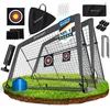 Bild von KESSER Fußballtor Set mit Tragetasche, Heringen, Zielscheibe, Hütchen & Pumpe, Pop-Up Tor mit Anti-Rutschfüßen   ideal für Training & Freizeitspiele