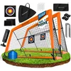 Bild von KESSER Fußballtor Set mit Tragetasche, Heringen, Zielscheibe, Hütchen & Pumpe, Pop-Up Tor mit Anti-Rutschfüßen   ideal für Training & Freizeitspiele