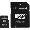 Bild von Intenso 32GB microSDHC Speicherkarte Class 10, inkl. SD-Adapter für Kamera Speicherkarte (32 GB, 32 GB Class 10 microSDHC-Karte mit SD-Adapter & bis zu 25 MB/s)