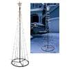 Bild von Spetebo LED Baum LED Weihnachtsbaum - 180 cm - Deko Leuchte, An / Aus, LED fest integriert, warmweiß, Lichterbaum ca. 180 cm in Kegelform mit 90 LED Indoor / Outdoor
