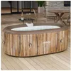 Bild von Arebos Whirlpool BERGEN aufblasbar für 2 Personen mit 90 Massagedüsen, (Komplett-Set, 190 x 120 cm), für Outdoor & Indoor