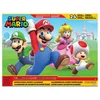 Bild von Super Mario Spielzeug-Adventskalender Nintendo Super Mario Adventskalender mit goldenen Mario & Bullet Bill (24-tlg), 24 Türchen
