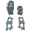 Bild von LEGO® LEGO® DUPLO® Eisenbahn Schienen Kurve Hellgrau NEU! Menge 10x Spielbausteine