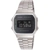 Bild von CASIO VINTAGE Chronograph A168WEM-1EF, Quarzuhr, Armbanduhr, Damenuhr,Herrenuhr, Digitaluhr, Edelstahlarmband